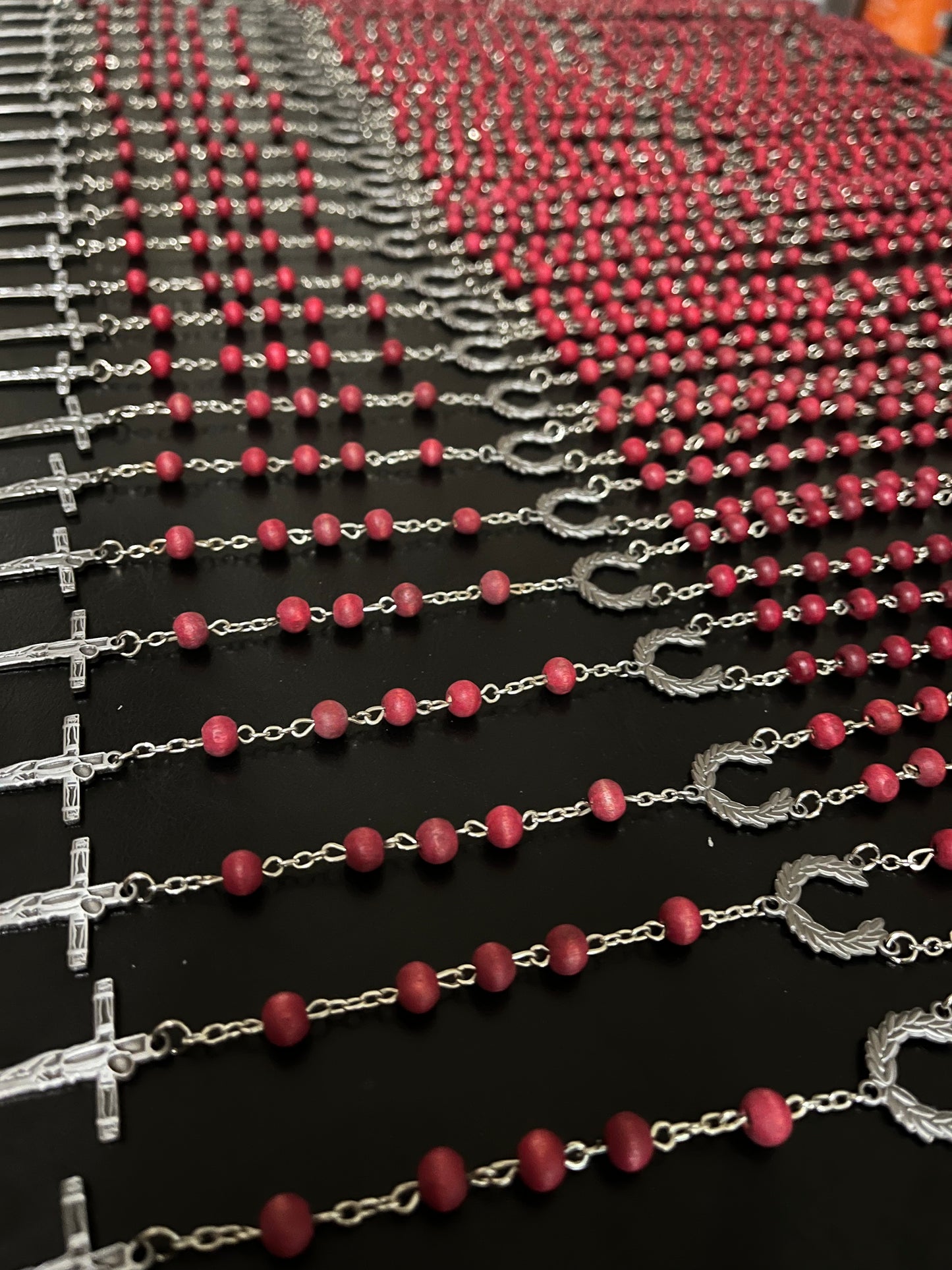 Rose Red Rosary (scented rose wood)